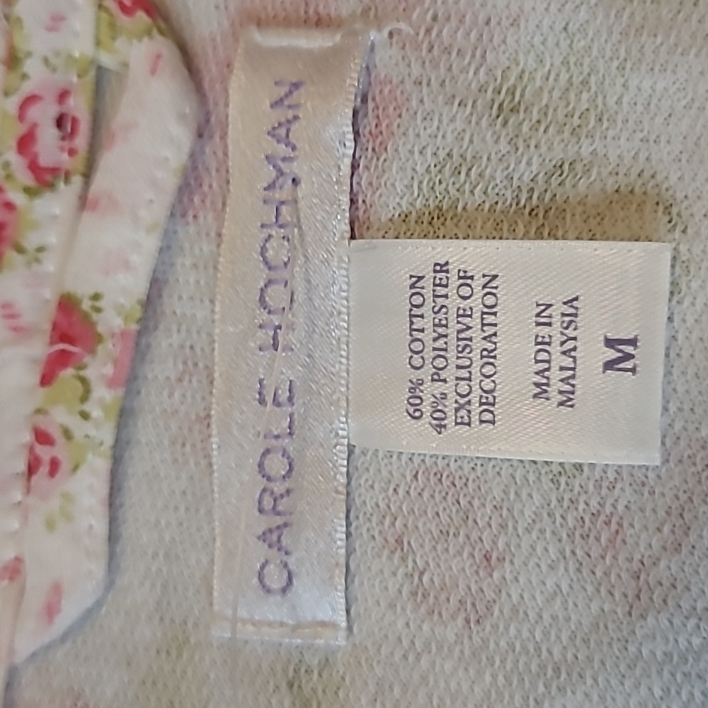 Carol Hochman Floral Print Robe - Picture 9 of 12
